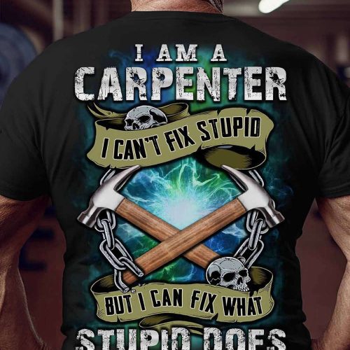 Carpenter I Have A Black Belt In Sarcasm Navy Blue T-shirt For Men And Women