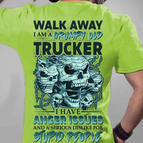 Proud Trucker T-shirt For Men And Women