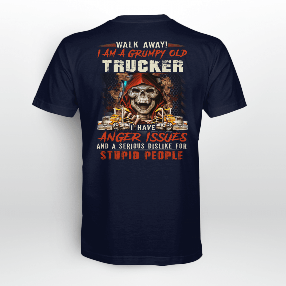 I Am A Grumpy Old Trucker T-shirt For Men And Women