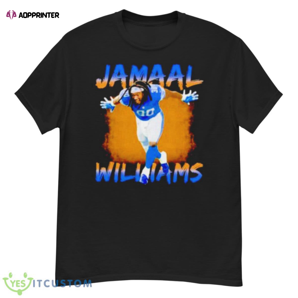 Jamaal Williams Detroit Lions football shirt