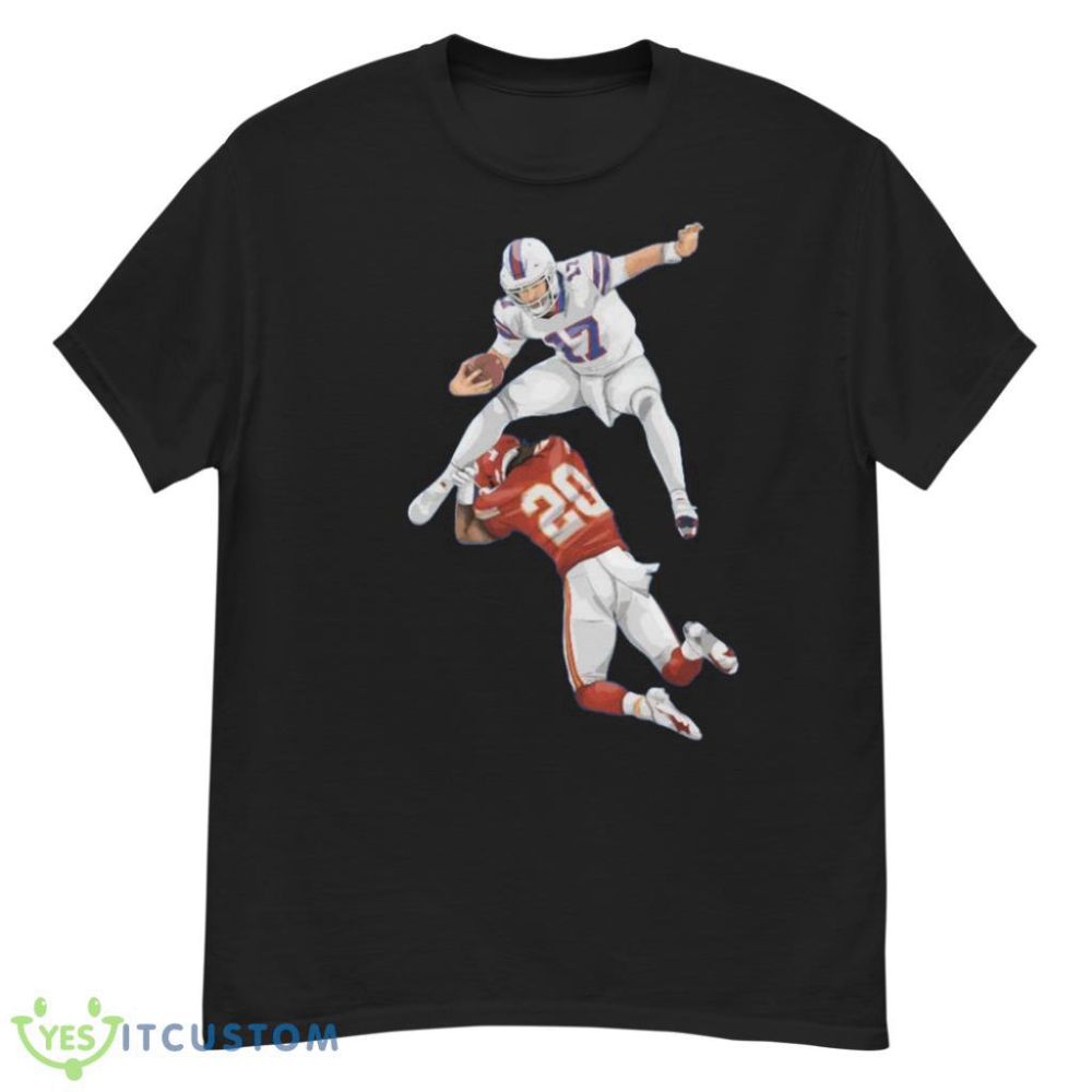 Josh Allen Buffalo Bills Hurdle Shirt