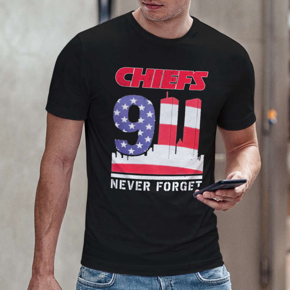 Kansas City Chiefs Shirt Never Forget Patriot Day Vintage Shirt Memories Shirt