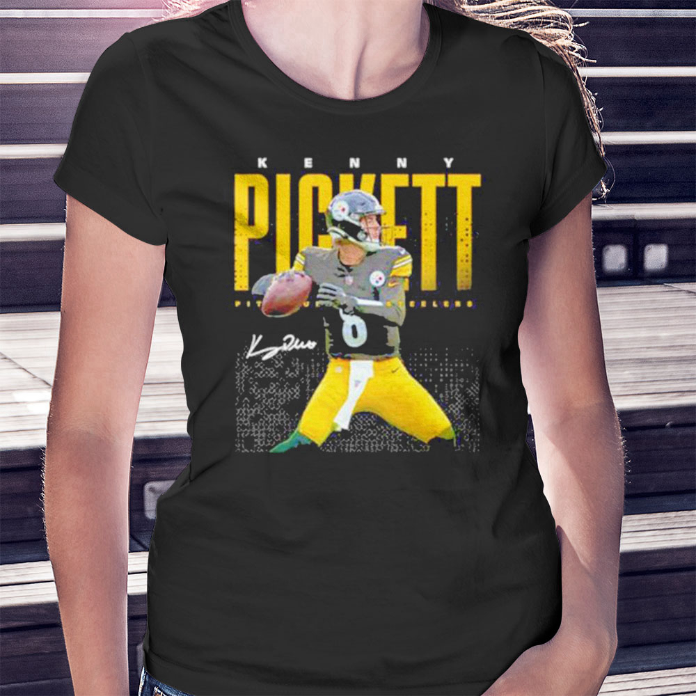 Kenny Pickett Pittsburgh Steelers Football Signature Shirt