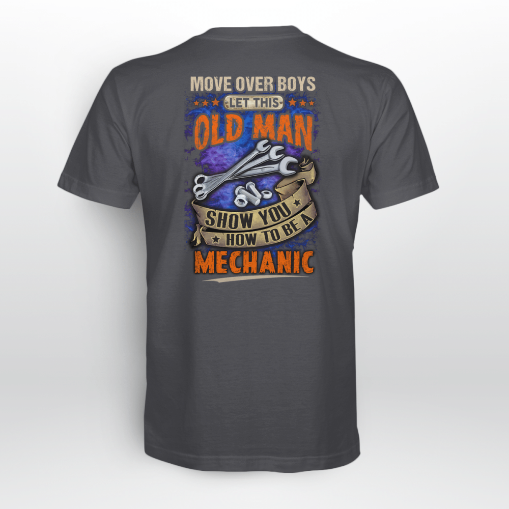 Let Me Shows How To Be A Mechanic Black T-shirt For Men And Women