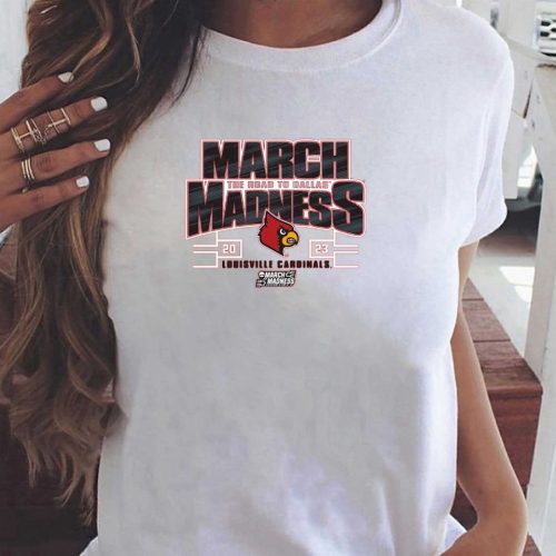 Louisville Cardinals Blue 84 2023 Ncaa Women’s Basketball Tournament March Madness T-shirt