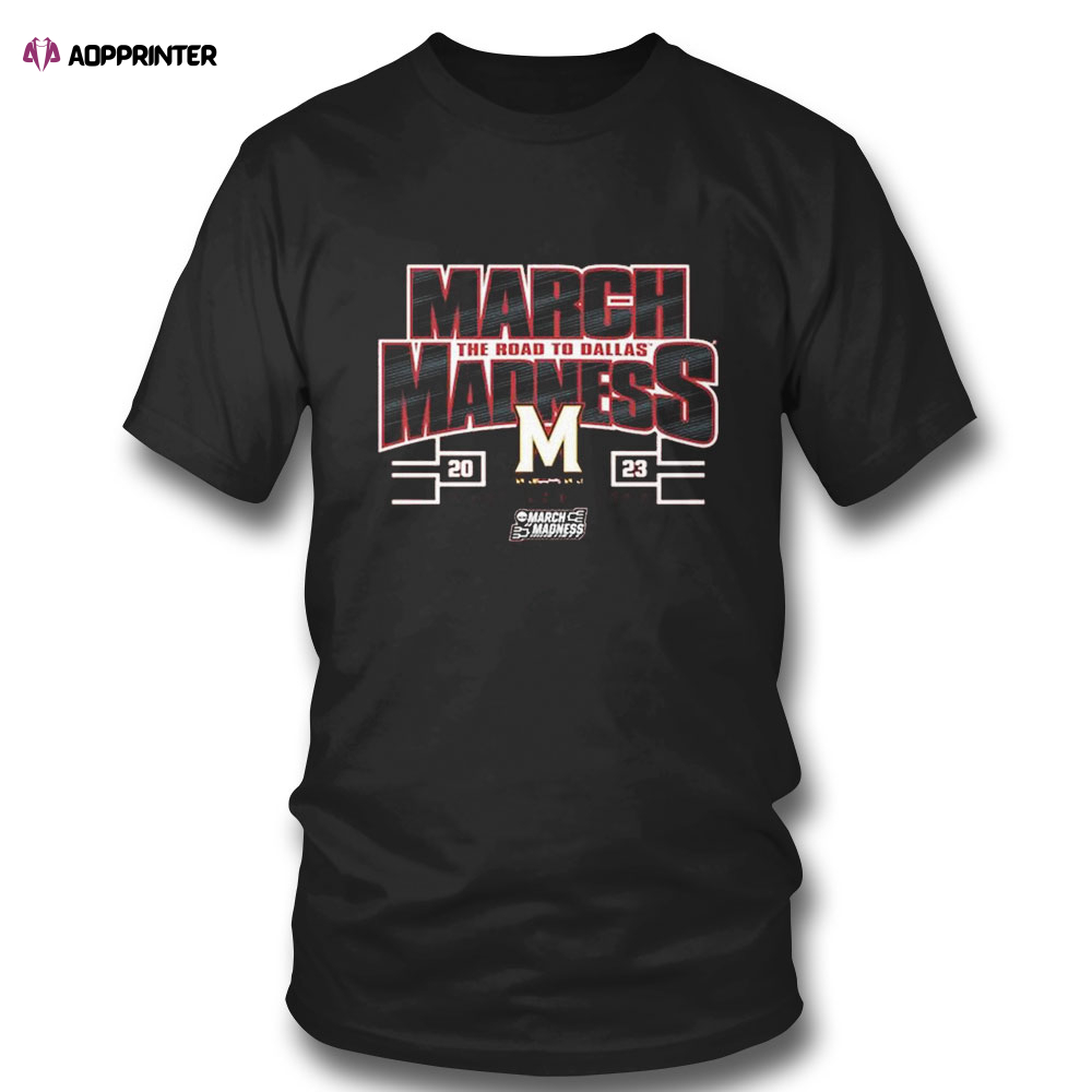 Maryland Terrapins 2023 Ncaa Womens Basketball Tournament March Madness T-shirt