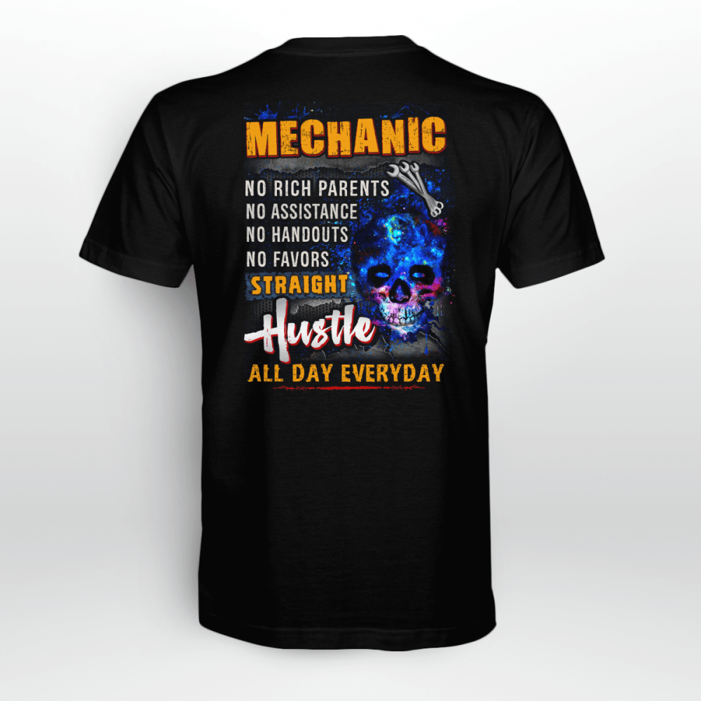 Mechanic Hustle All Day Everyday T-shirt For Men And Women