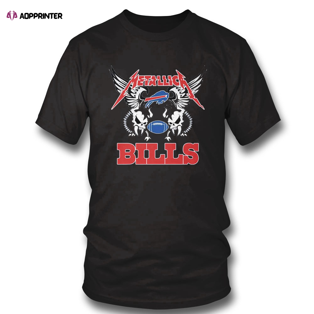 Metallica Buffalo Bills T-shirt