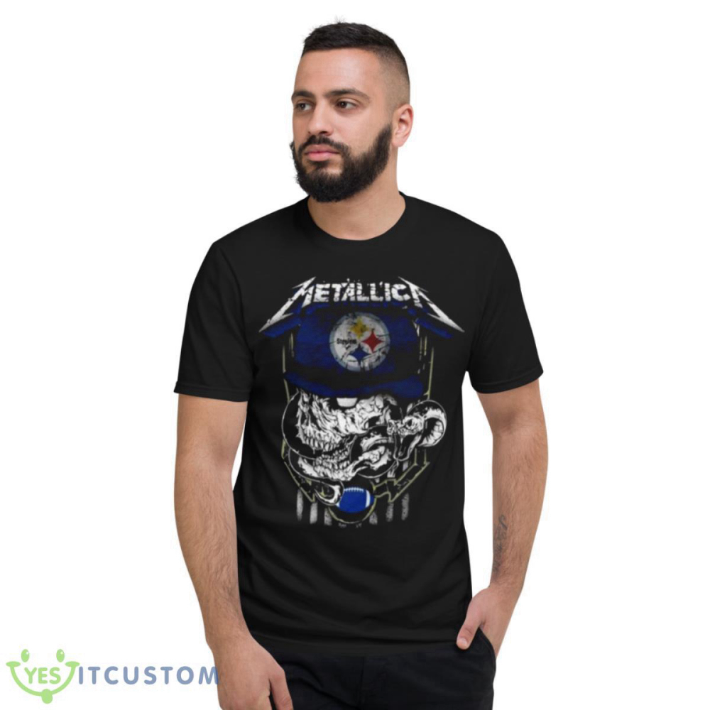 Metallica Skull Snake Pittsburgh Steelers NFL Shirt