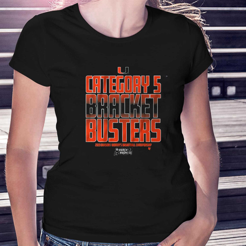 Miami Basketball Category 5 Bracket Busters T-shirt