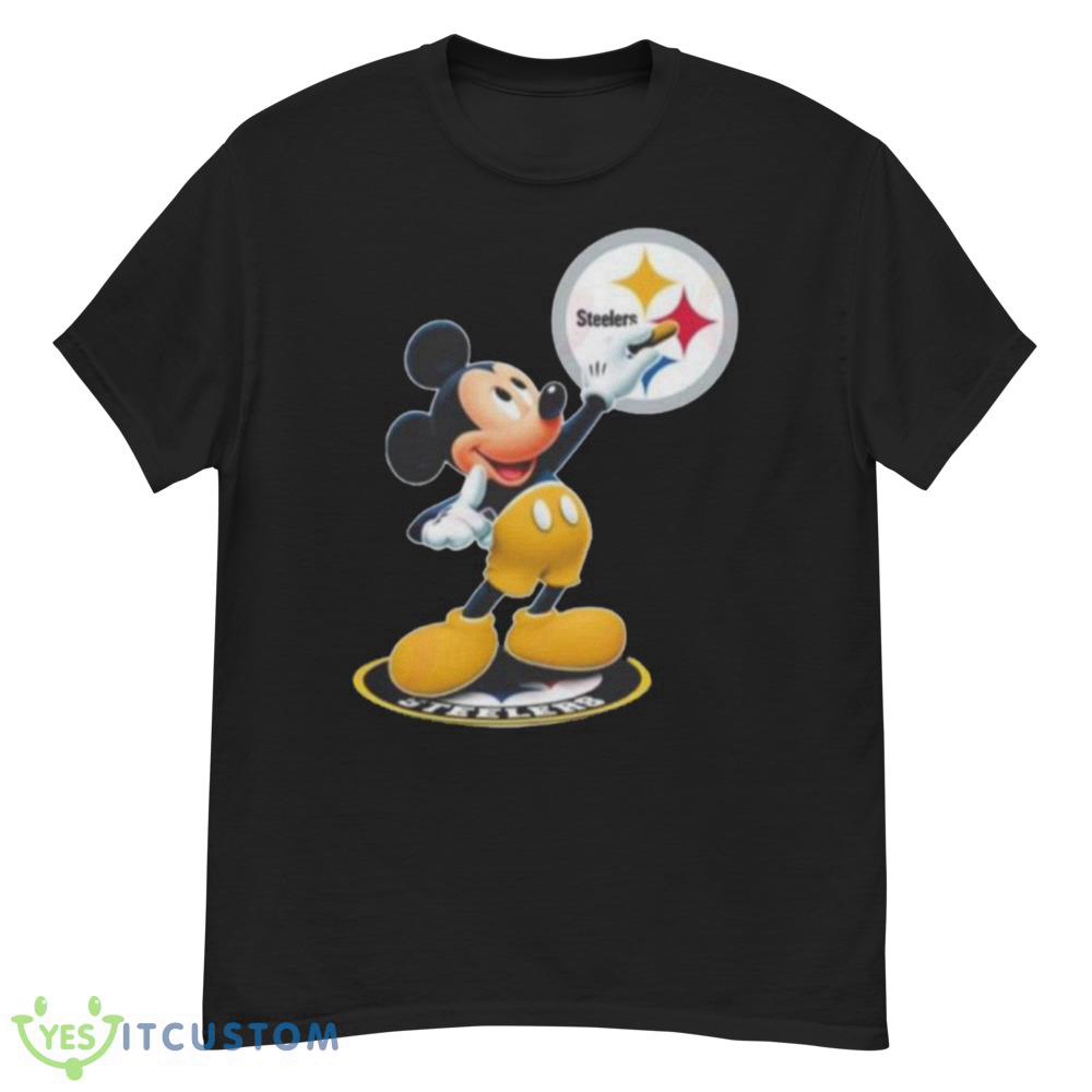Mickey Mouse Nfl Pittsburgh steelers logo 2023 shirt