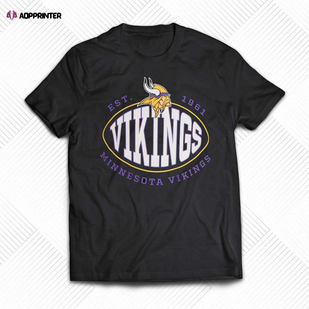 Minnesota Vikings Boss X Nfl Trap T-shirt For Women And Women