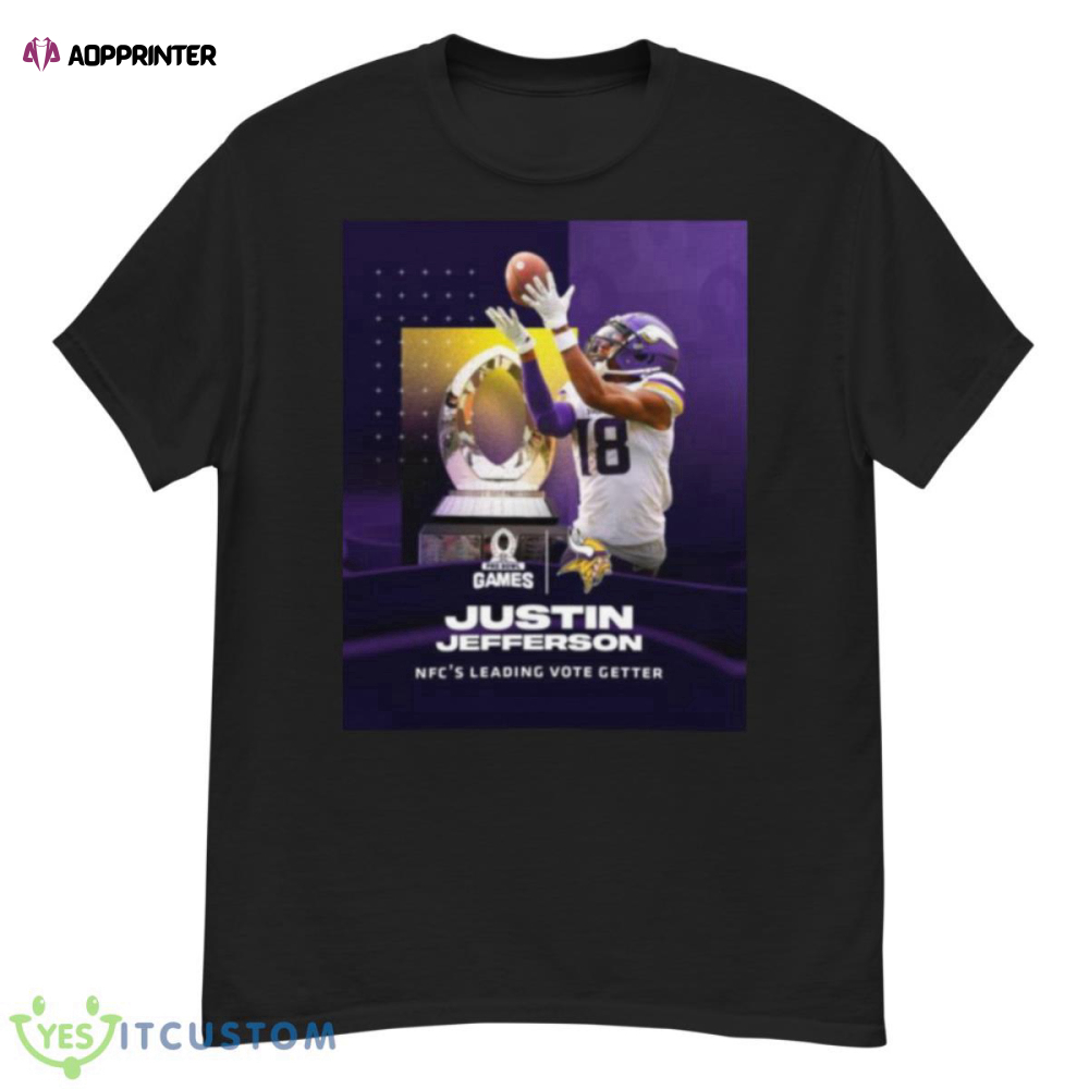 Minnesota Vikings Pro Bowl Games Justin Jefferson NFC’s Leading Vote Getter shirt