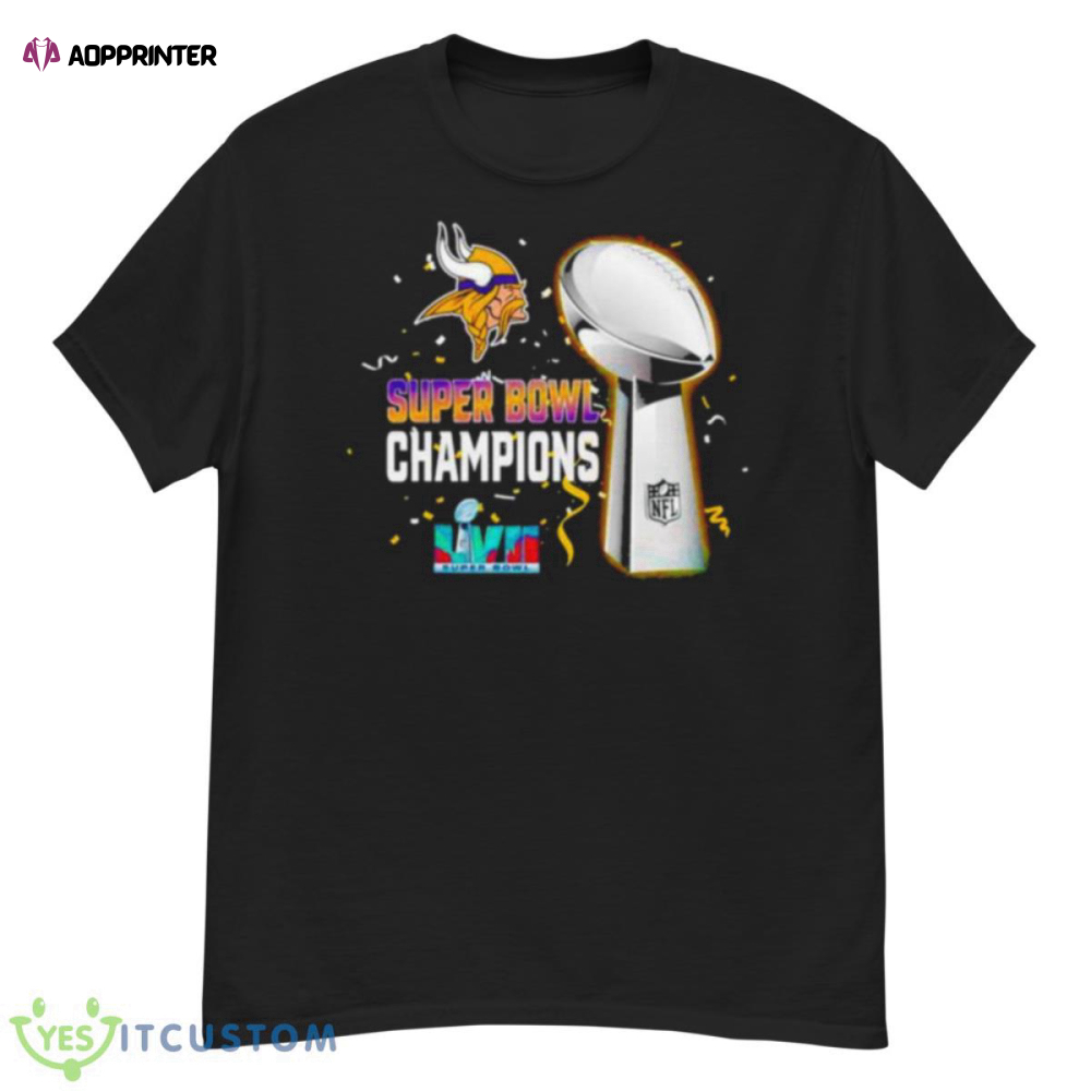 Minnesota Vikings Super Bowl Lvii 2023 Champions shirt