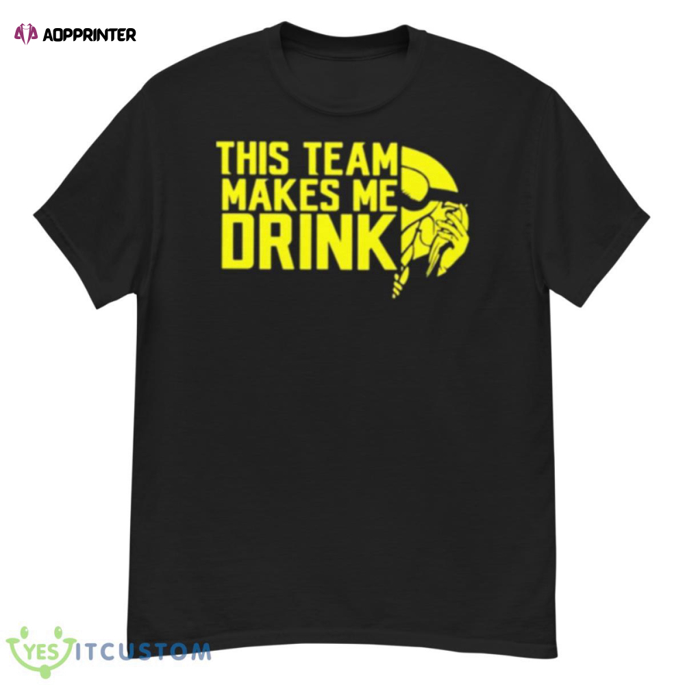 Minnesota Vikings This Team Makes Me Drink Shirt For Men And Women