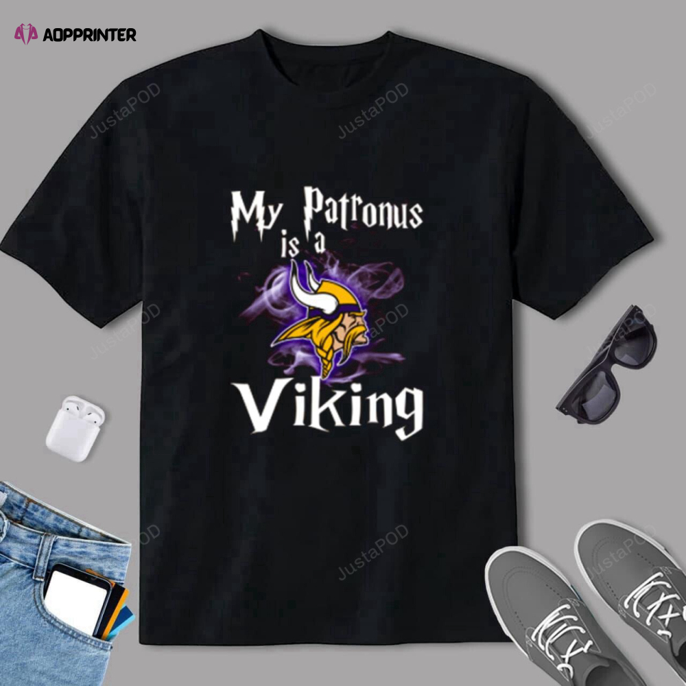 My Patronus Is A Minnesota Vikings Harry Potter Nfl T-Shirt