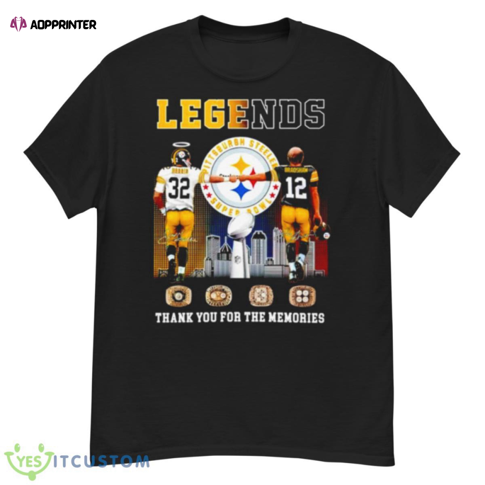 Najee Harris And Terry Bradshaw Pittsburgh Steelers Super Bowl Signature Shirt