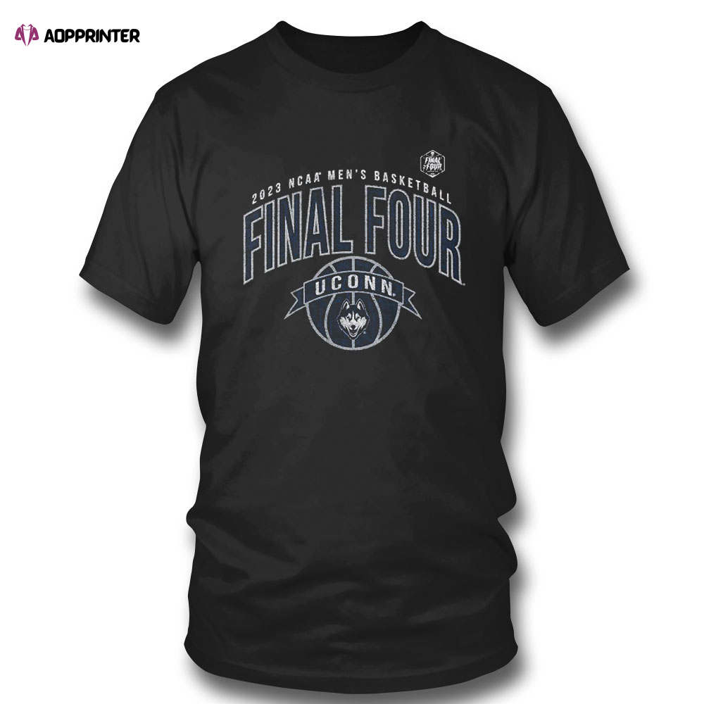 Ncaa Mens Basketball Final Four 2023 Uconn Huskies T-shirt