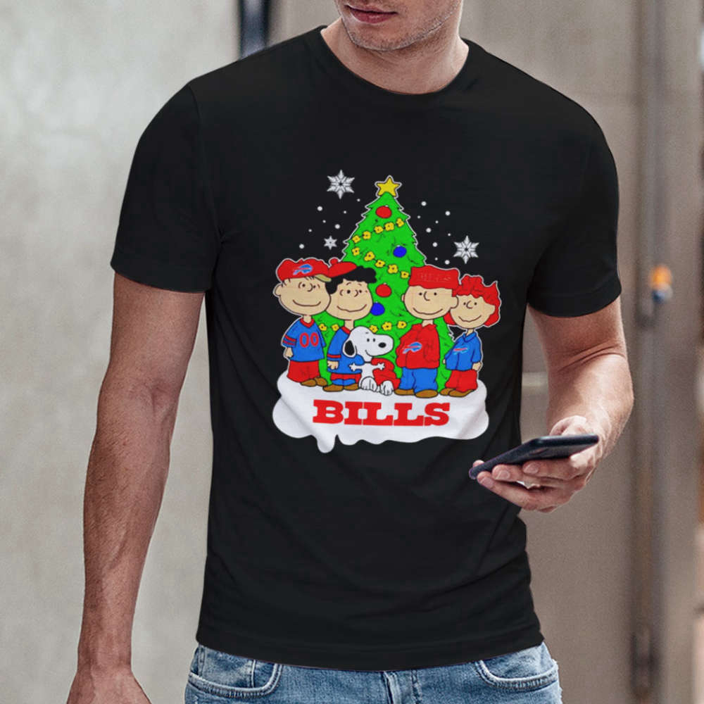 NFL Buffalo Bills Christmas Gifts Snoopy The Peanuts Christmas Shirt Gift Shirt