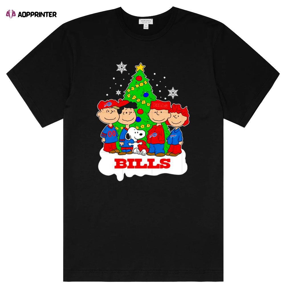 NFL Buffalo Bills Christmas Gifts Snoopy The Peanuts Christmas Shirt Gift Shirt