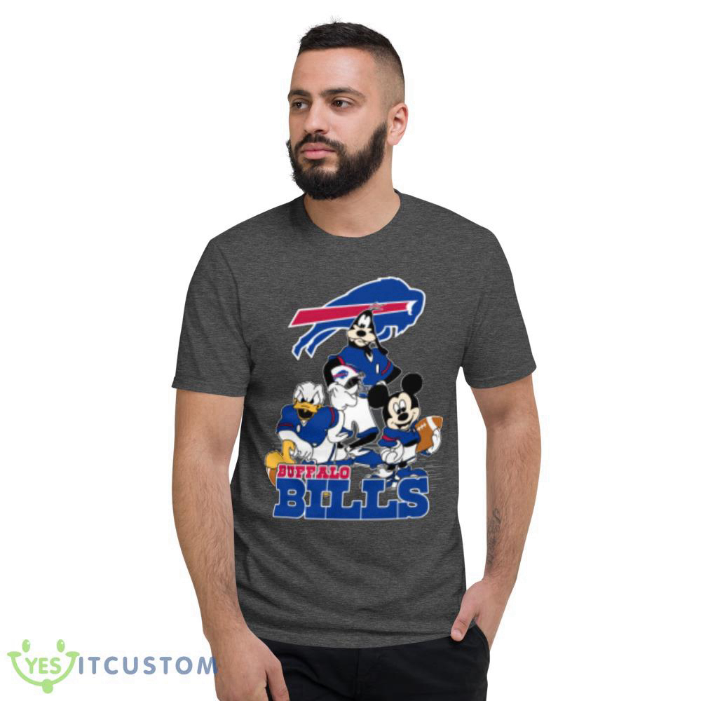 NFL Buffalo Bills Mickey Mouse Donald Duck Goofy Football Shirt T-Shirt
