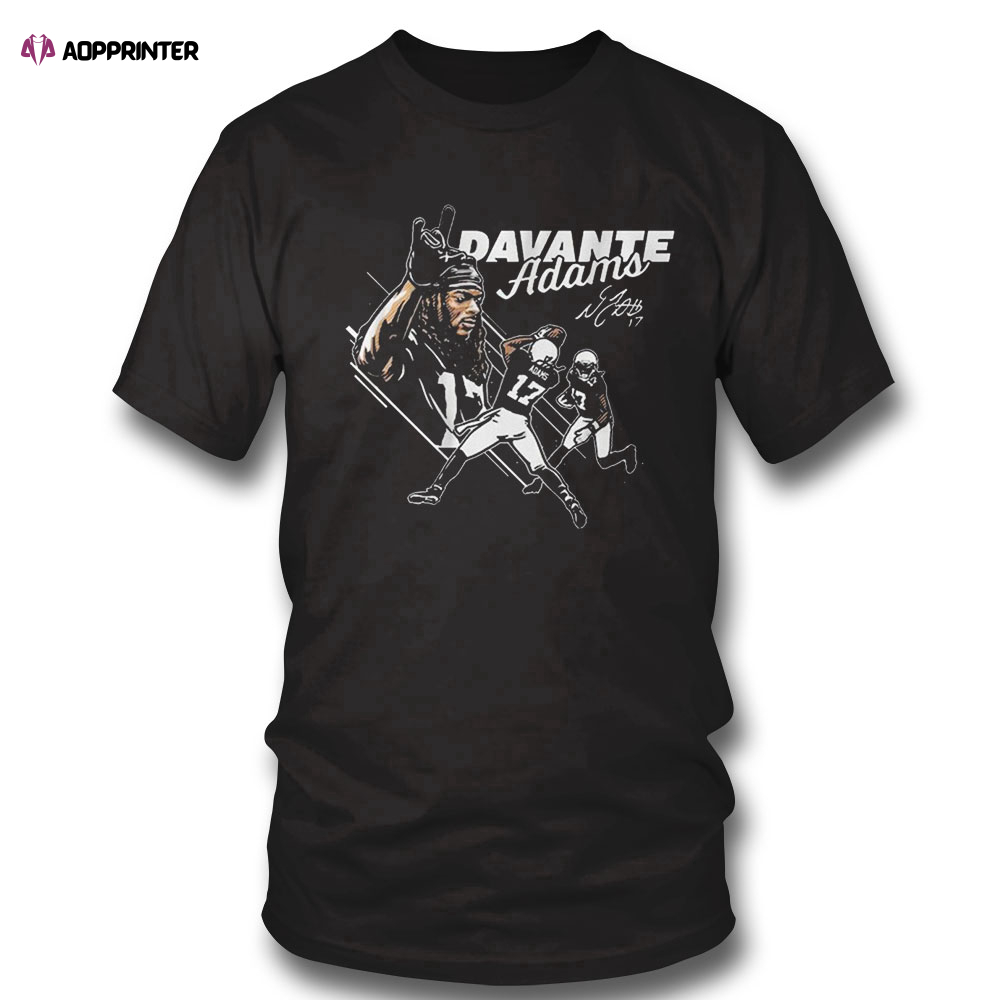 Nfl Davante Adams Signature For Las Vegas Raiders Shirt