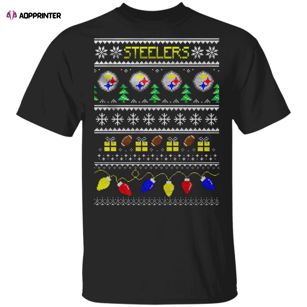 NFL Football Pittsburgh Steelers Ugly Christmas Sweater