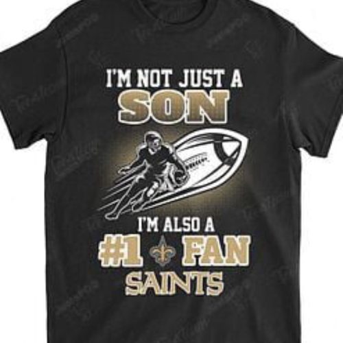 NFL New Orleans Saints Not Just Son Also A Fan T-Shirt