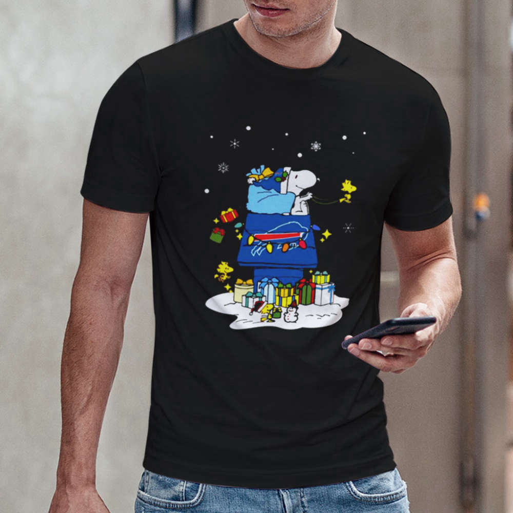 Nfl Snoopy Buffalo Bills Santa Snoopy Christmas Shirt Gift Shirt