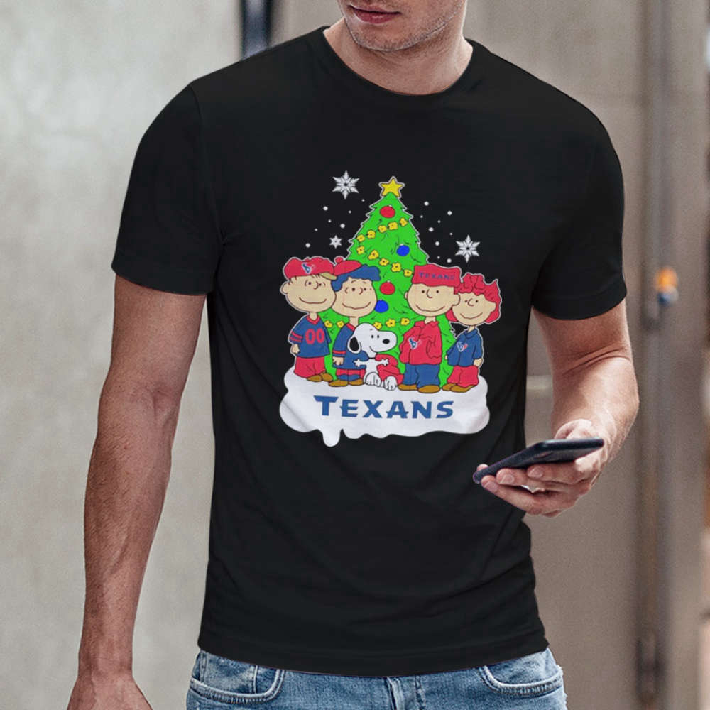 NFL Snoopy The Peanuts Houston Texans Christmas Shirt Gift Shirt