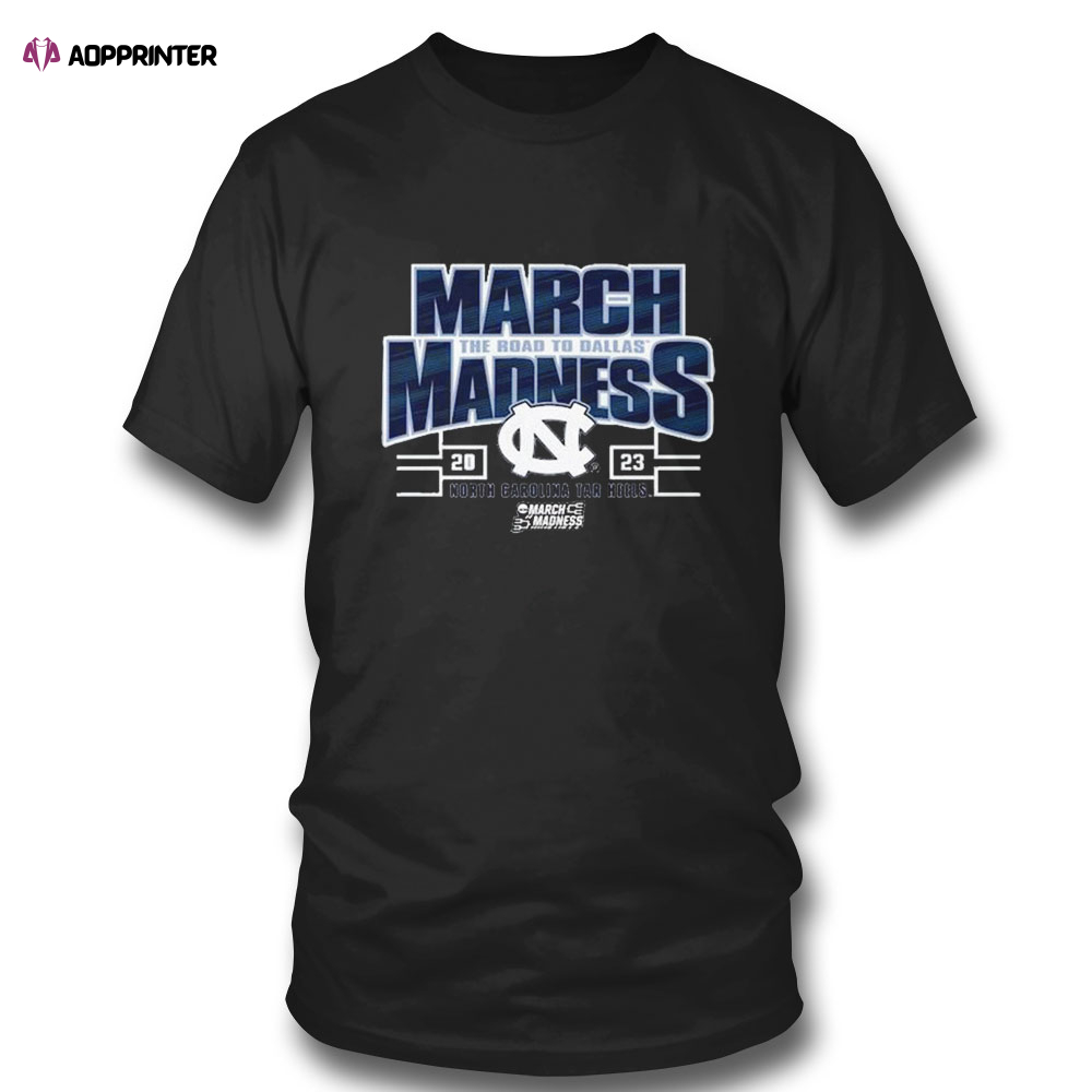 North Carolina Tar Heels 2023 Ncaa Womens Basketball Tournament March Madness T-shirt