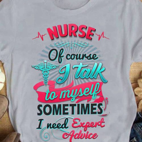 Devoted Nurse  Black  T-Shirt Funny Gift For Nurses T-Shirt