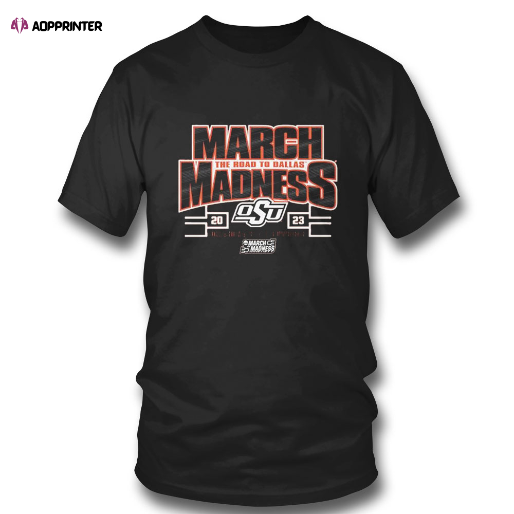 Oklahoma State Cowgirls 2023 Ncaa Womens Basketball Tournament March Madness T-shirt