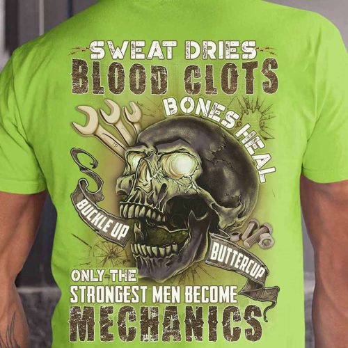 Awesome Mechanic’s Prayer Navy Blue Mechanic T-shirt For Men And Women