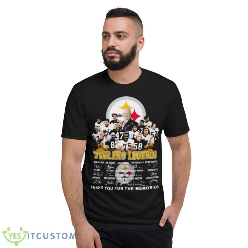 Pittsburgh Steelers Legends Thank You For The Memories Signatures Shirt