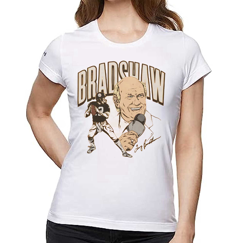 Pittsburgh Steelers Terry Bradshaw Signature Shirt