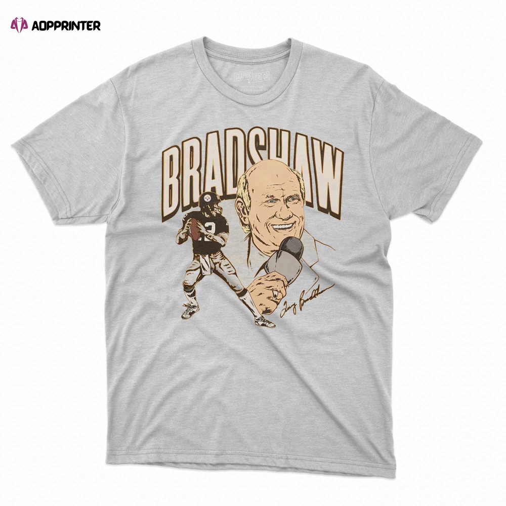 Pittsburgh Steelers Terry Bradshaw Signature Shirt