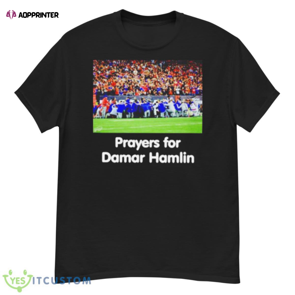 Prayers for Damar Hamlin Buffalo Bills shirt