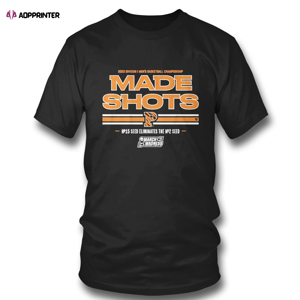 Princeton Basketball Made Shots 2023 Ncaa March Madness T-shirt