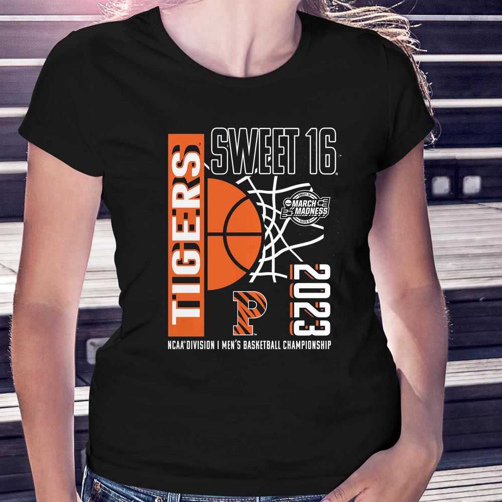 Princeton Tigers 2023 Ncaa Men’s Basketball Tournament March Madness Sweet 16 T-shirt