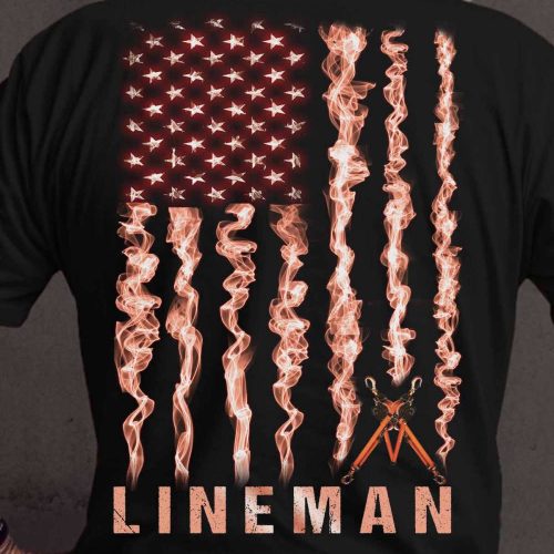 Retired Lineman  T-shirt For Men And Women