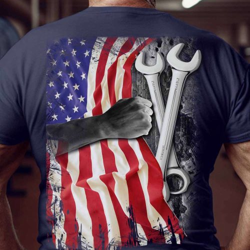 Proud Mechanic  T-shirt For Men And Women