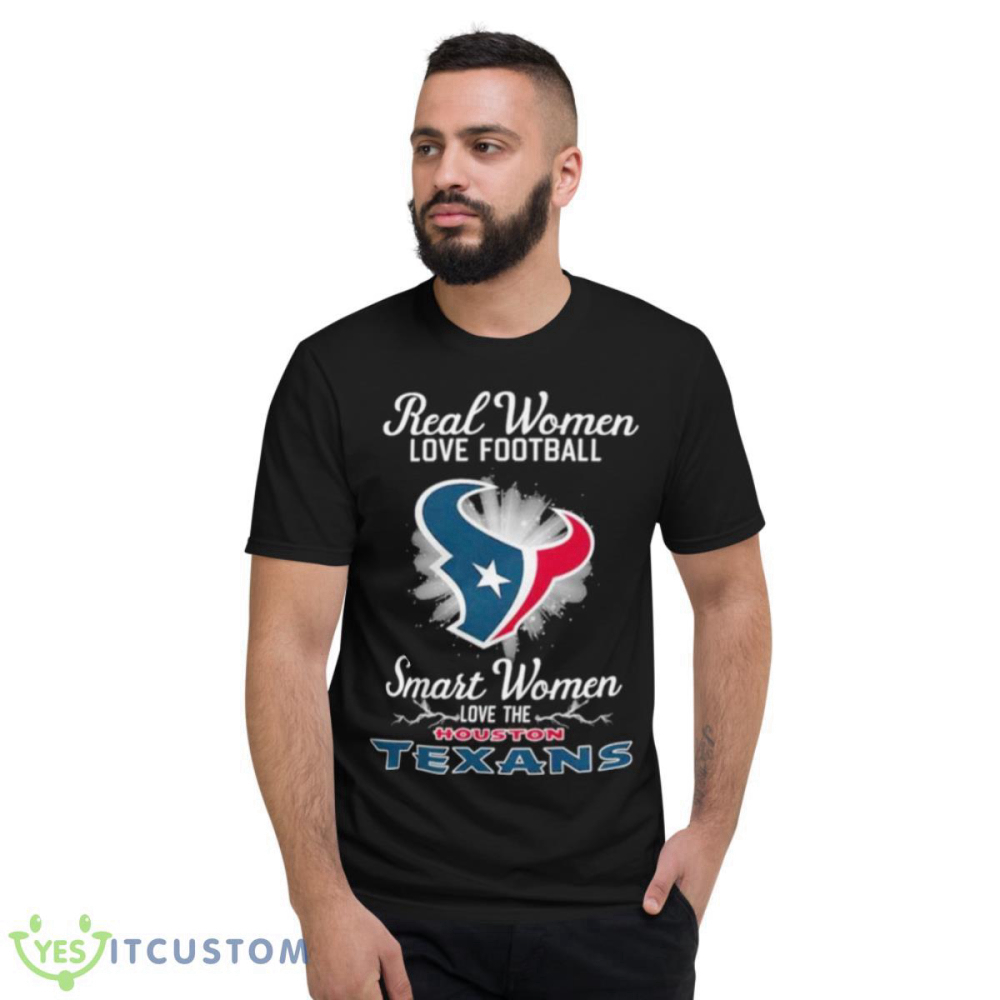 Real Women Love Football Smart Women Love The Houston Texans 2023 Logo Shirt