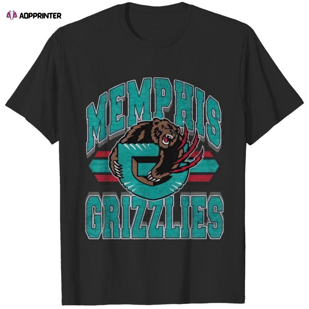 Retro Vintage Vancouver Grizzlies Shirt, NBA Basketball Graphic Tee, Vancouver Grizzlies Logo T-Shirt
