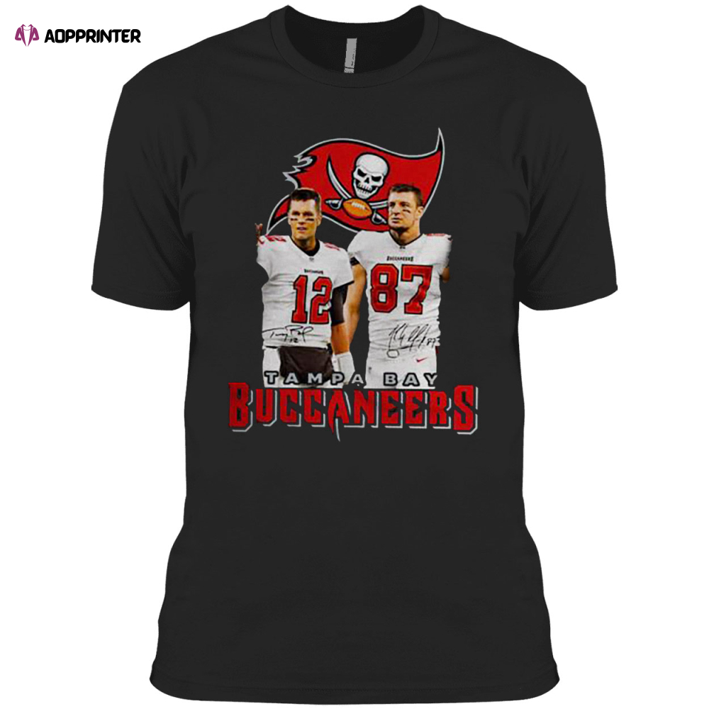 Rob Gronkowski Tom Brady Tampa Bay Buccaneers Champions Super Bowl Shirt