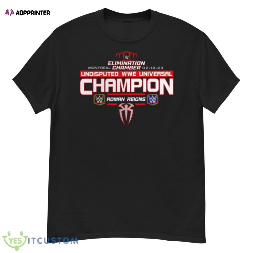 Roman Reigns Fanatics Branded Elimination Chamber 2023 Undisputed WWE ...