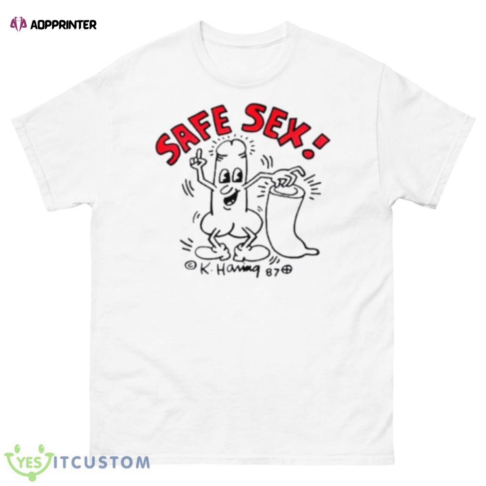 Safe sex keith haring 87 shirt