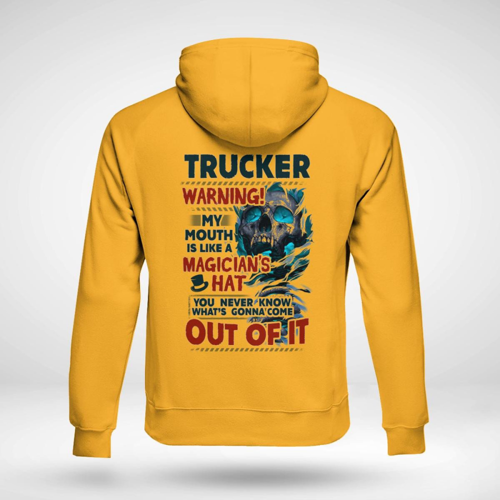 Sarcastic Trucker Orange Trucker T-shirt For Men And Women