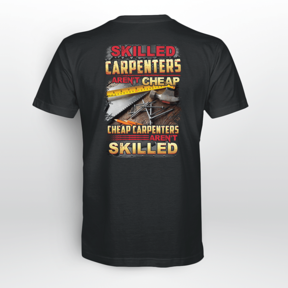 Skilled Carpenter Aren’t Cheap Navy Blue T-shirt For Men And Women