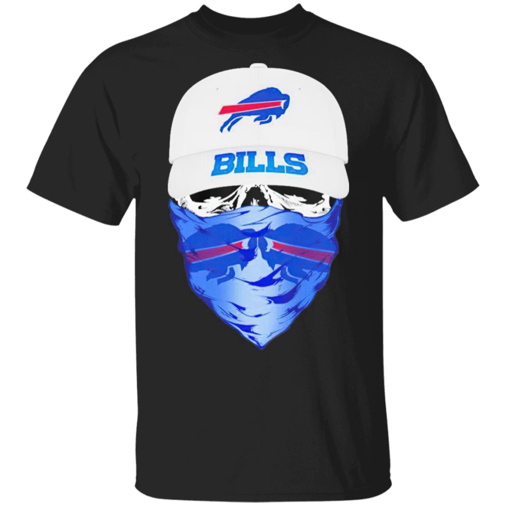 Skull face mask Buffalo Bills Shirt